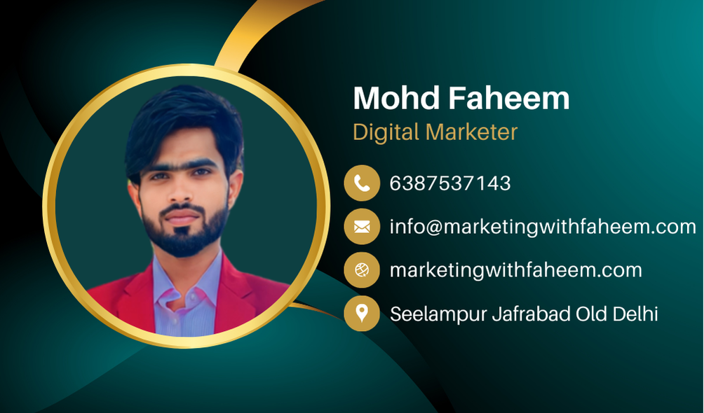 Online Marketing My contact